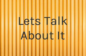 Let's talk about relationships